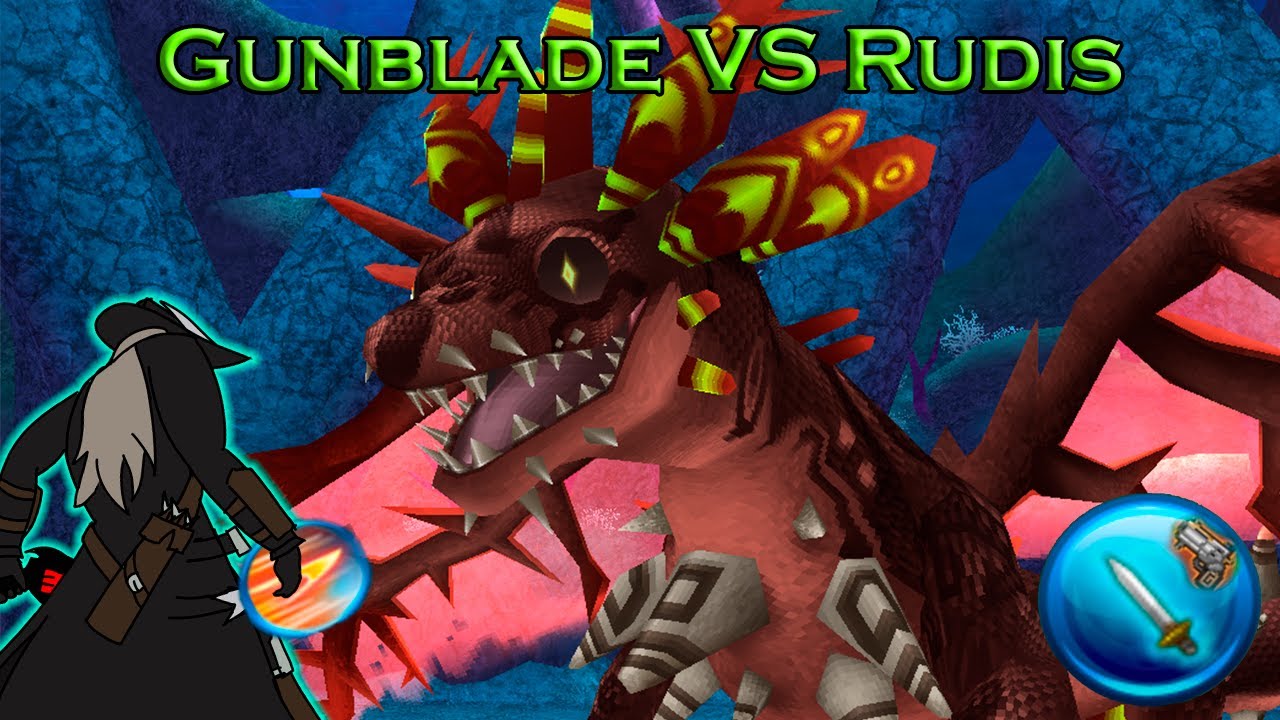 GUNBLADE IS BACK ON THE MENU! | Toram Online Gunblade(1h+arrow) VS Red Ash Dragon Rudis Solo