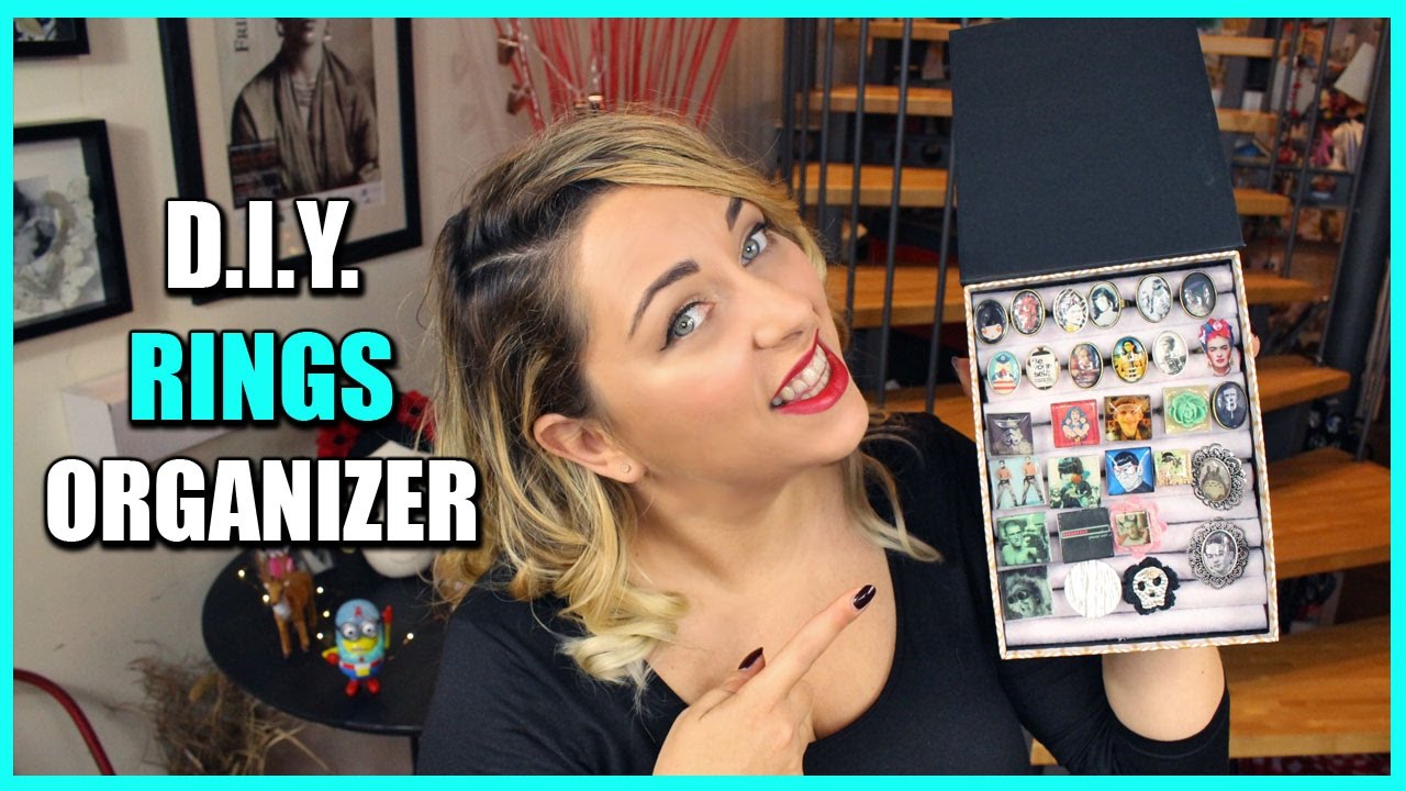 D.I.Y. Rings Organizer - Porta Anelli fai da te | Giugizu