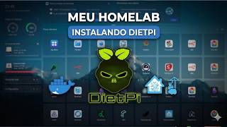 Como Instalar o DietPi no Raspberry Pi (O Sistema Perfeito para Homelab!)