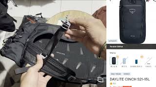 Osprey daylite cinch 15L black