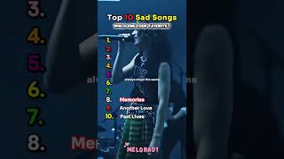 Top 10 Sad Songs #sadsong #viral #music #song #shorts #anotherlove #kamin #dynasty