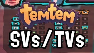 How SVs and TVs Work in Temtem