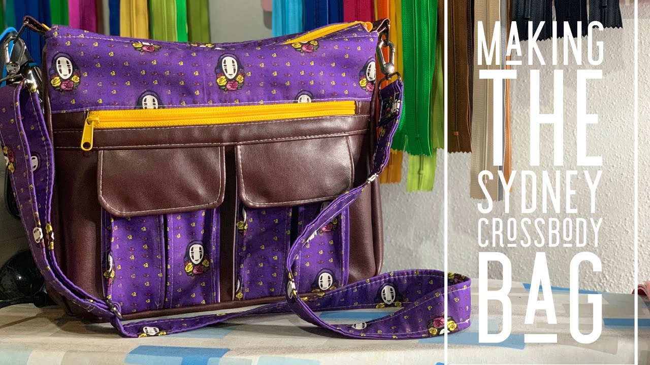 67. Making the Sydney Crossbody Bag by Swoon Sewing Patterns YouTube