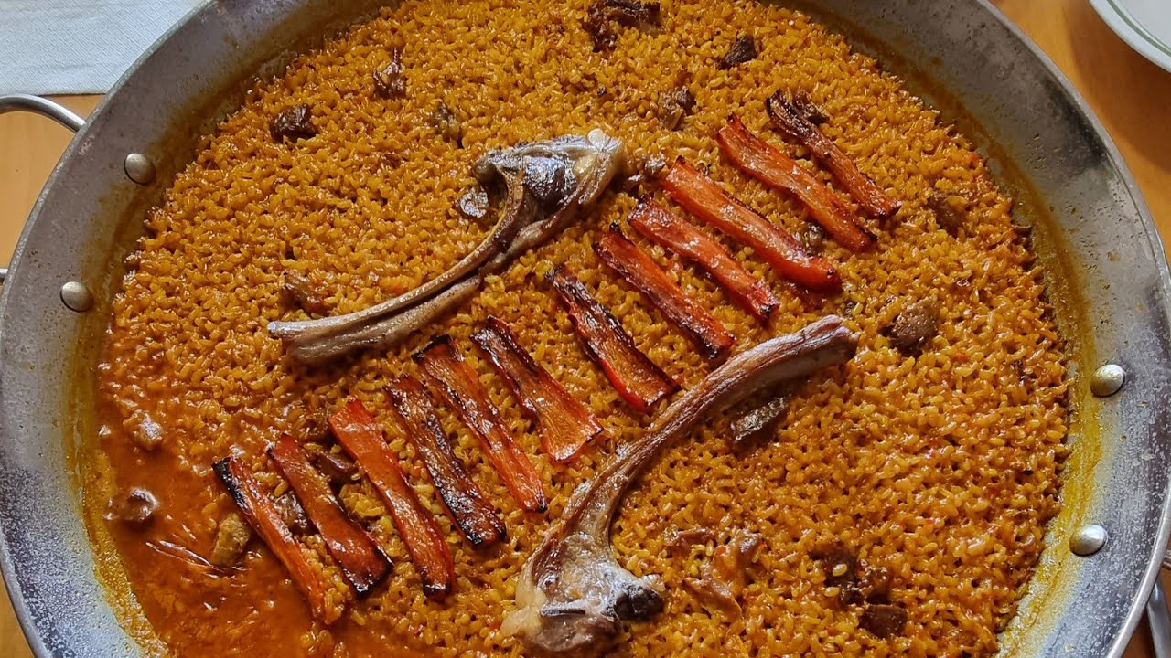 Arroz de cordero y pimiento nivel dios!