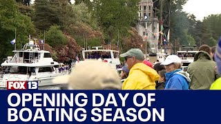 Hundreds gather for Opening Day of Seattle Boating Season | FOX 13 News