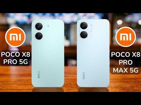 Poco X8 Pro 5G Vs Poco X8 Pro Max 5G 🔥 Full Specs Comparison
