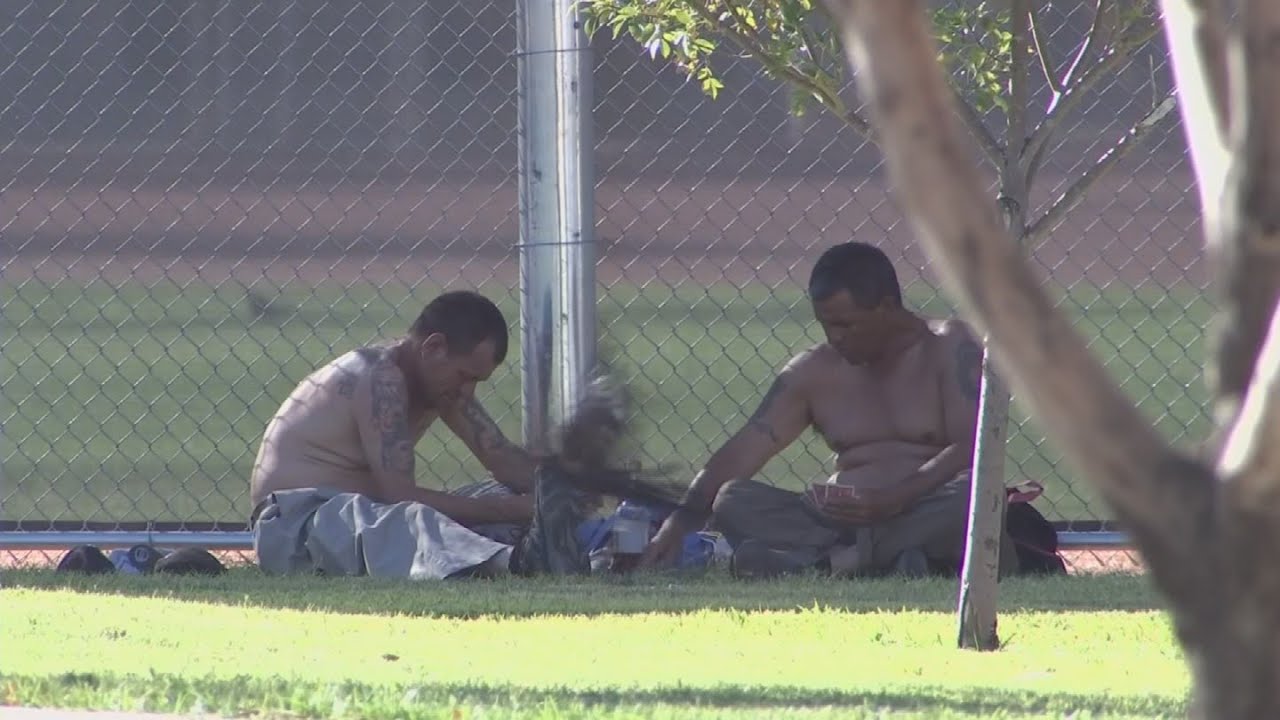 Closure of Phoenix Library has displaced homeless - YouTube
