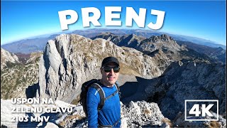 Prenj | Uspon na Zelenu glavu 2103mnv i Otiš 2097 (4K)