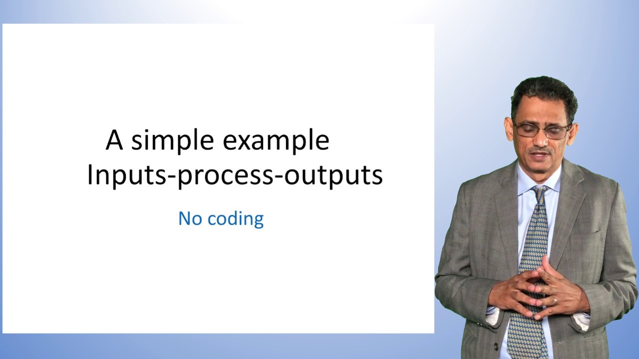 Example input process output - YouTube