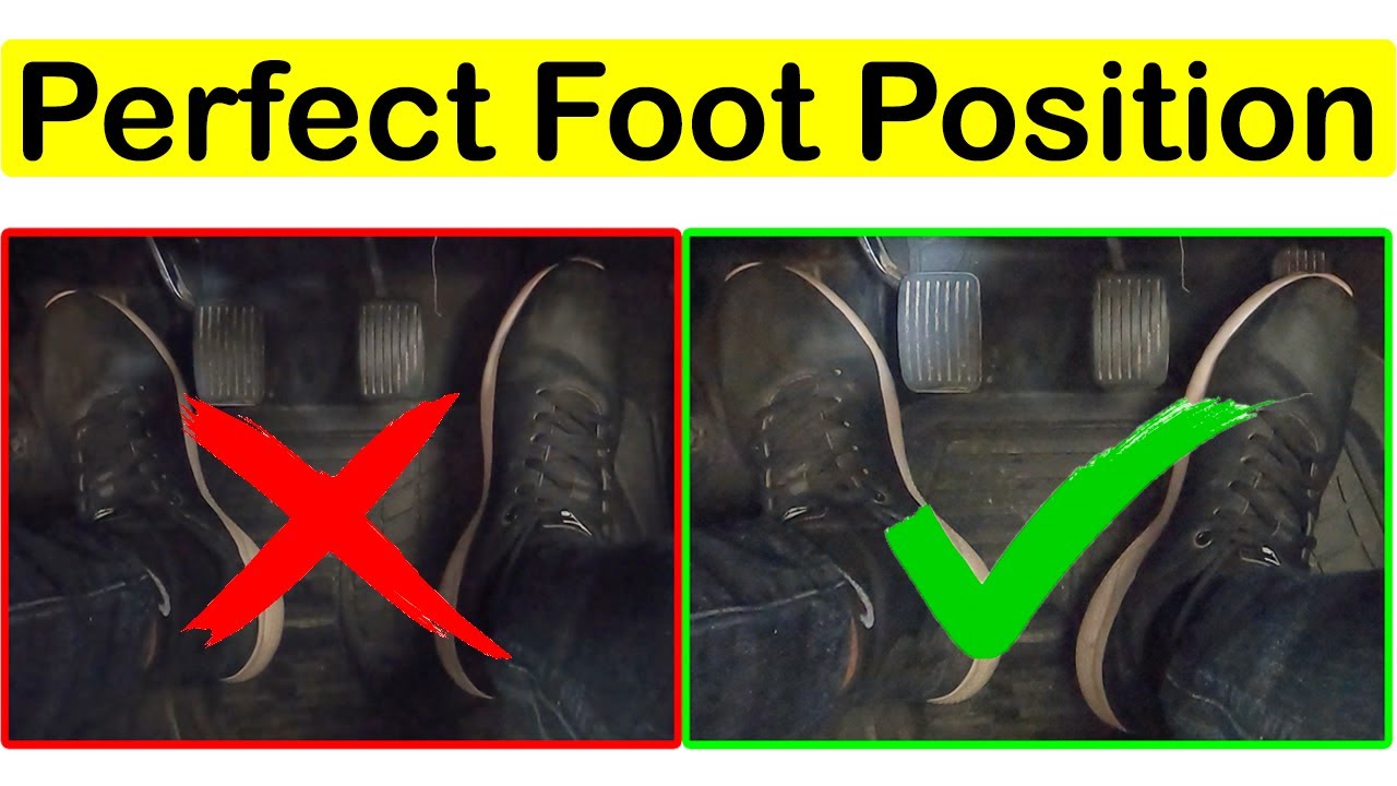Perfect Foot Position For Driving A Car YouTube