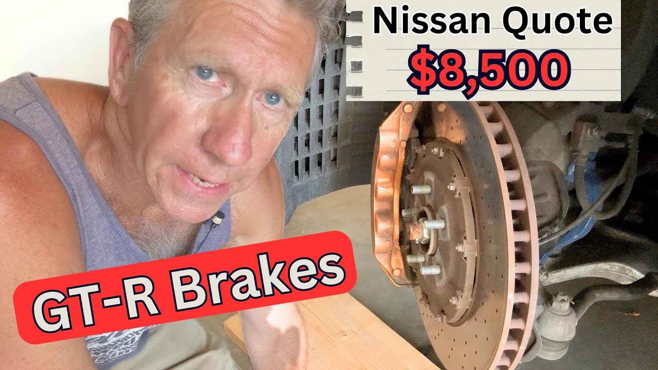 Inspecting GTR Brakes & Economical Replacement Options That are Better than OEM YouTube
