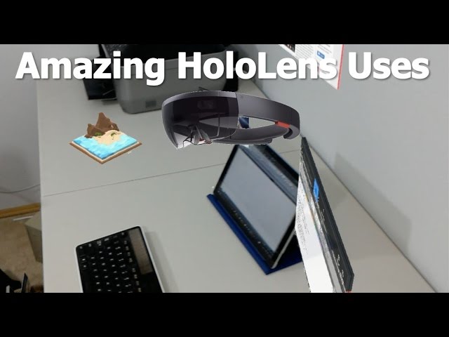 The Amazing HoloLens : Virtual Office and PC | Huge Xbox One Screen | Hologram Hands On