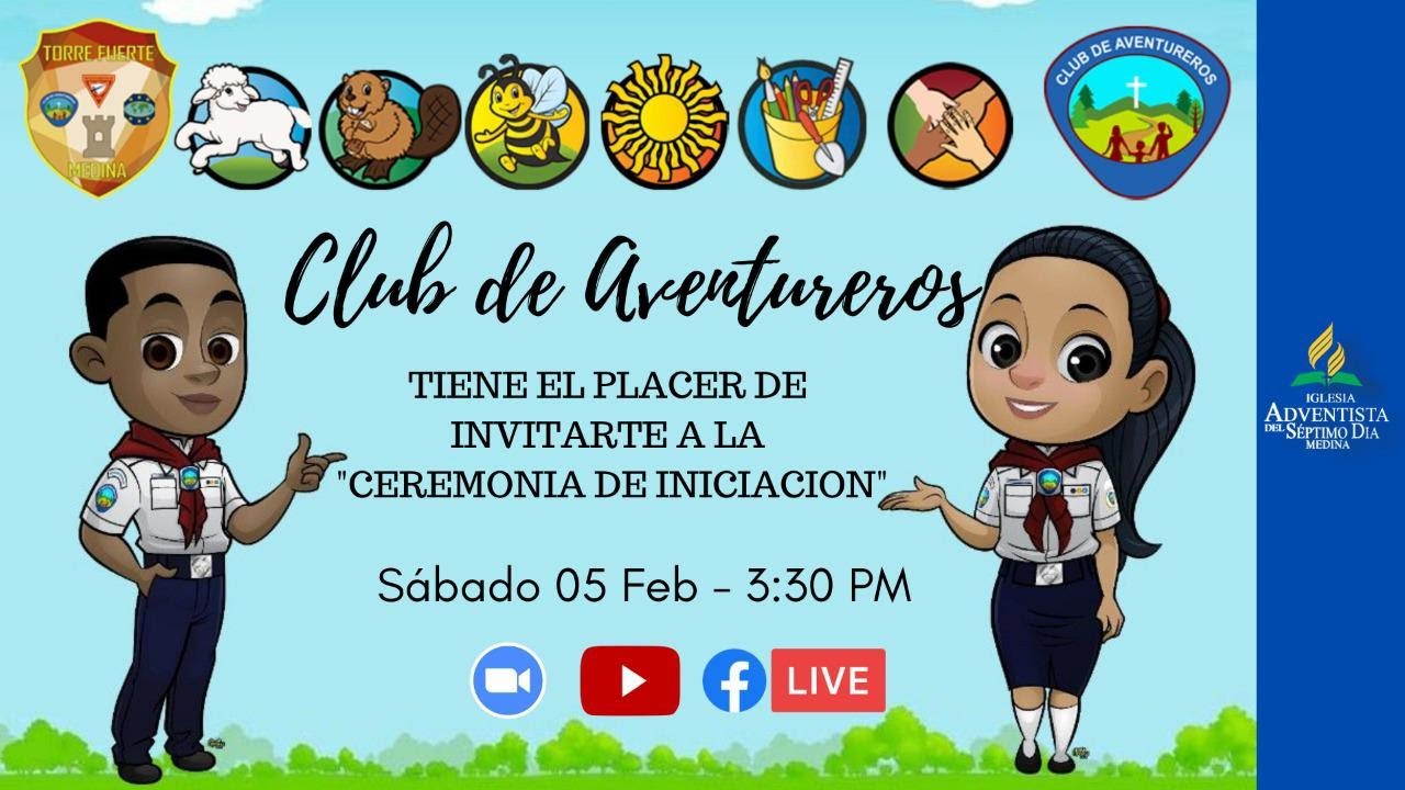 Ceremonia de Iniciación Aventureros 2021 YouTube