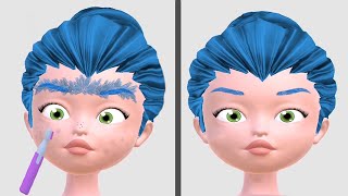 SUPER SALON Girl Game - Fun Beauty Transform, Color Hairstyles, Makeup Game for Girls screenshot 3