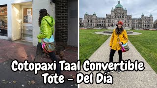 Cotopaxi Taal Convertible Tote (Del Dia) Review | Vlogtober Day 12