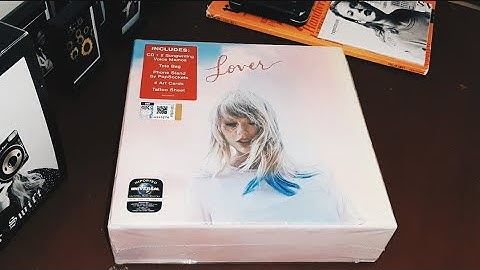 UNBOXING Taylor Swift Lover Album Box Set Edition