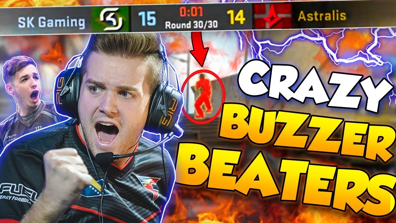 CSGO CRAZIEST BUZZER BEATER PLAYS OF ALL TIME! ft. Intense Clutches