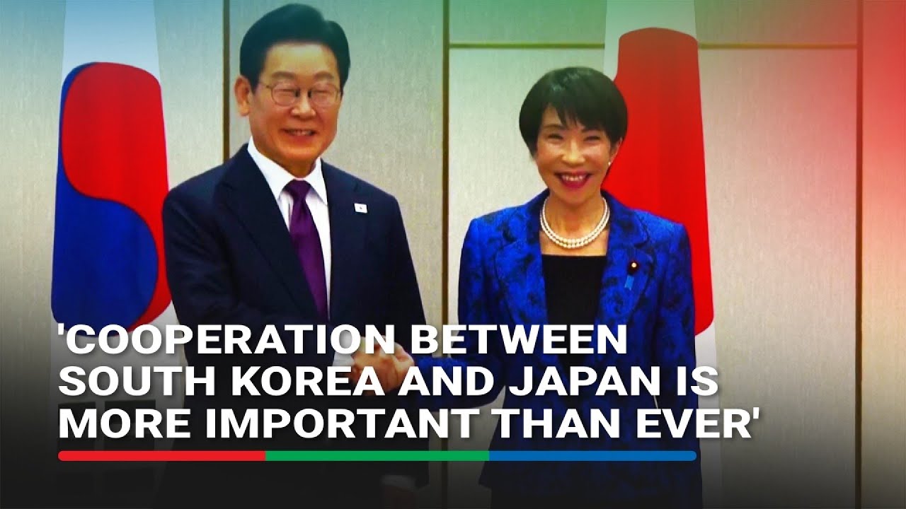 South Korea, Japan leaders meet to reaffirm ties amid 'turbulent international order' | ABS-CBN News