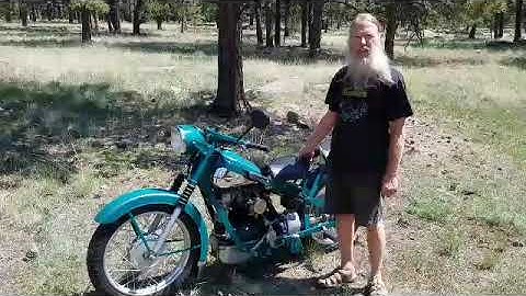 Cold start procedure on a 1954 Nimbus