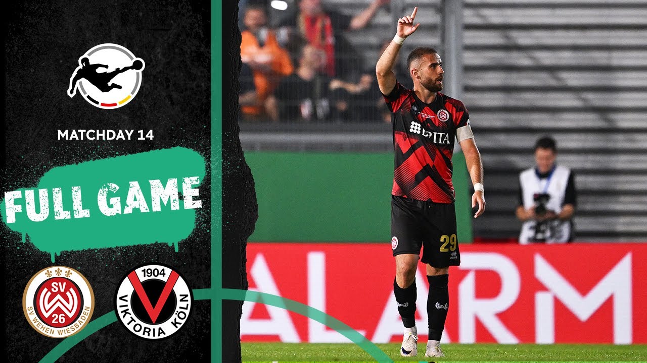 SV Wehen Wiesbaden vs. Viktoria Köln | Full Game | 3rd Division 2025/26