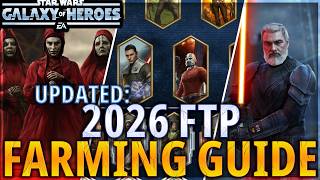 FREE TO PLAY FARMING GUIDE 2026: BEST POSSIBLE START IN SWGOH (Updated June 2026) #galaxyofheroes