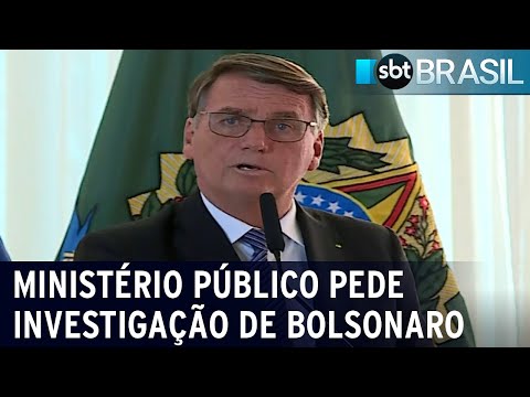 Procuradores cobram providências de Aras contra falas de Bolsonaro | SBT Brasil (19/07/22)