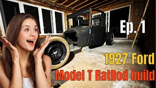 Building my first Hot Rod. Episode 1. 1927 Ford Model T Coupe.