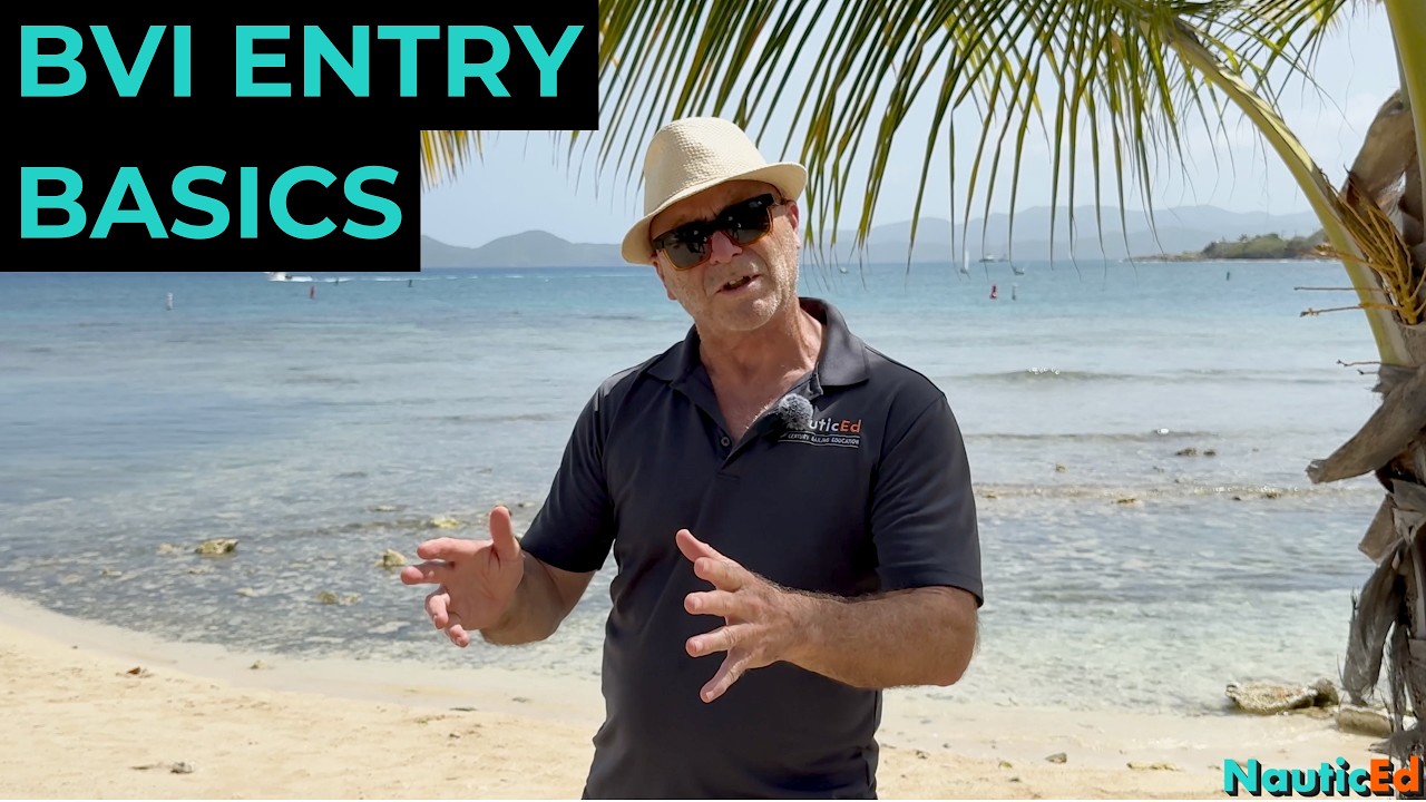 ⁣BVI Bareboat Charter Requirements: Passport, ED Card & Sailing Resume