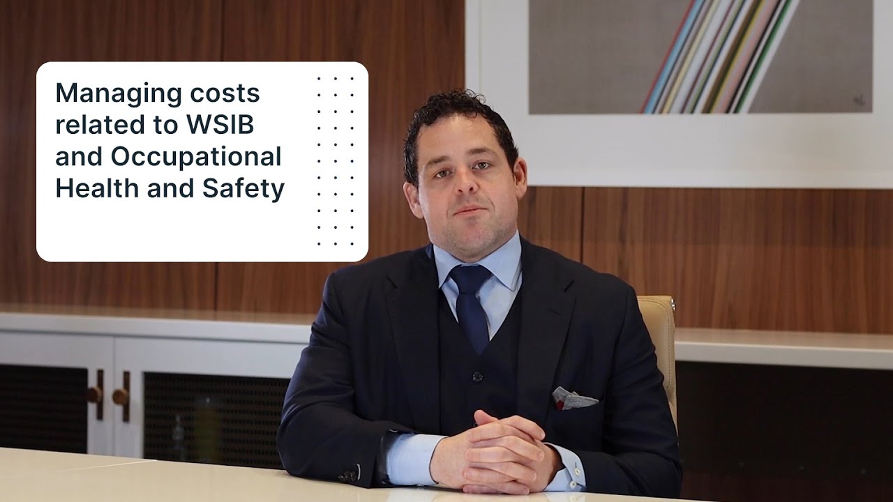 Cost Management & Claims Reduction WSIB & Occupational Health & Safety