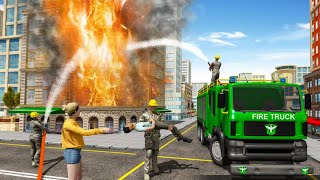 Emergency Firetruck Rescue Driving Simulator - Android Gameplay screenshot 3