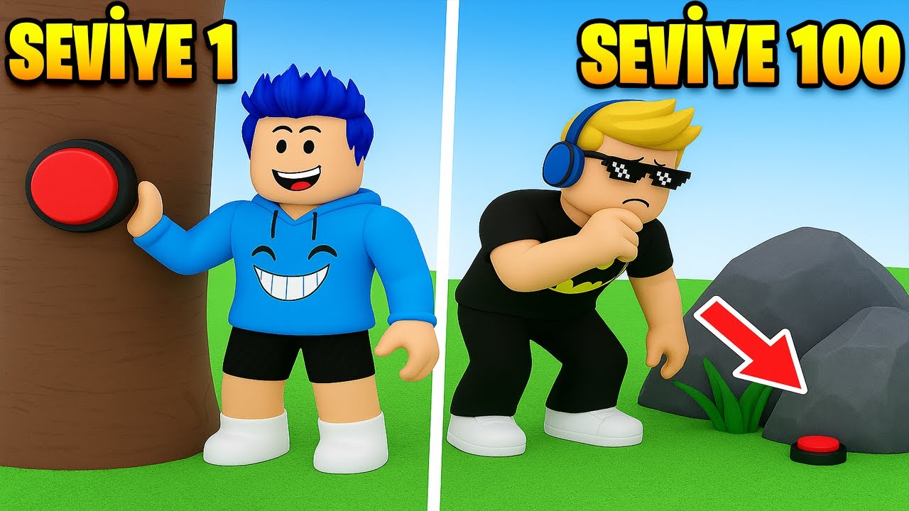 BÜTÜN BUTONLARI BULDUK OYUNU BİTİRDİK 🔴Roblox Find The Button!