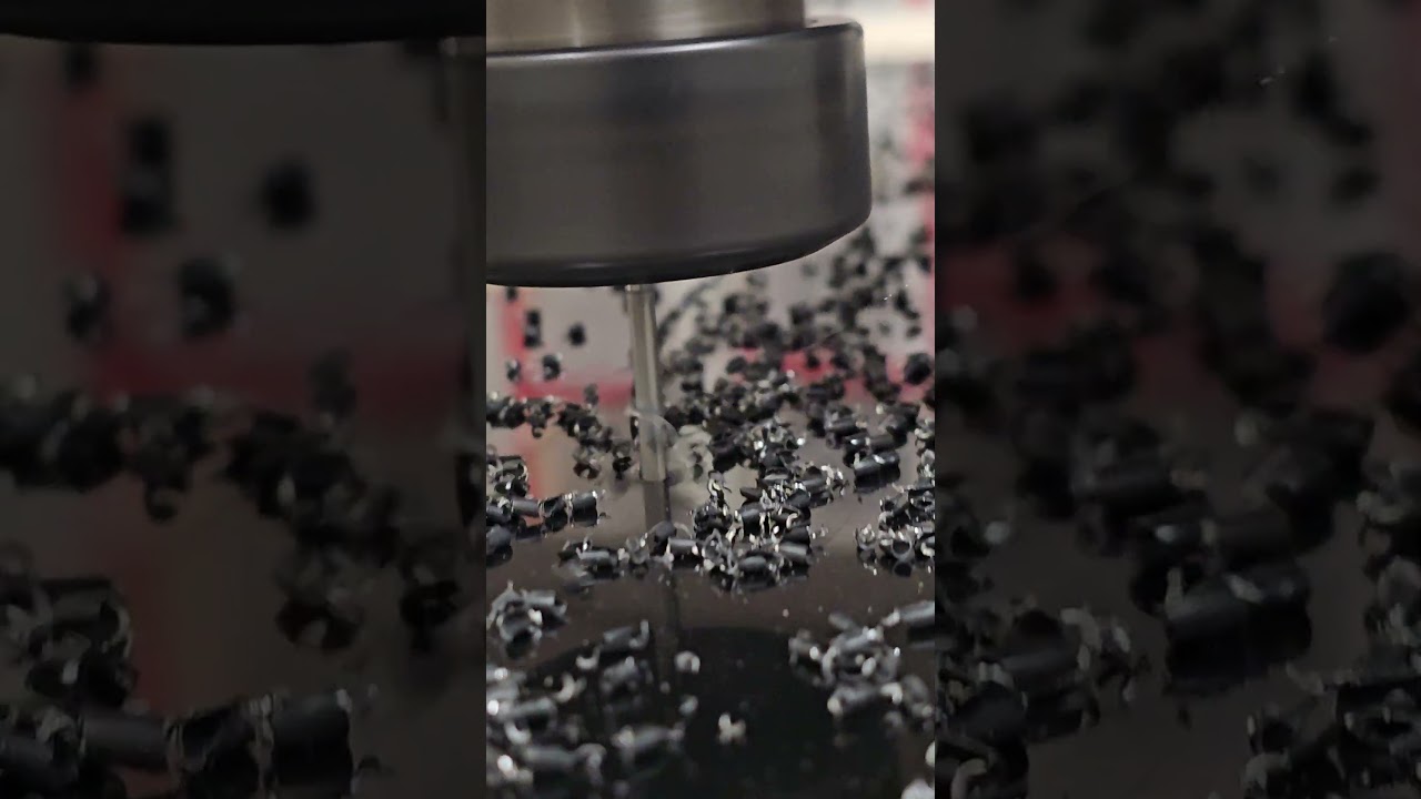 1/8" oflute cutting out some letters. 