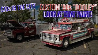 Driving an Abandoned 80s Crew Cab Squarebody Dually to it's First Show in Decades! #C10sInTheCity