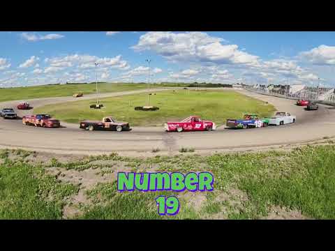 The trucks of Kings Park Speedway