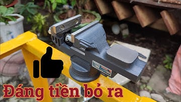 Trải nghiệm thực tế Ê tô kẹp bàn Total THT6126