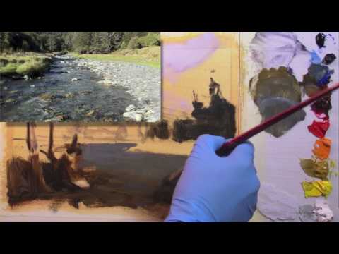 Painting Transparent Water