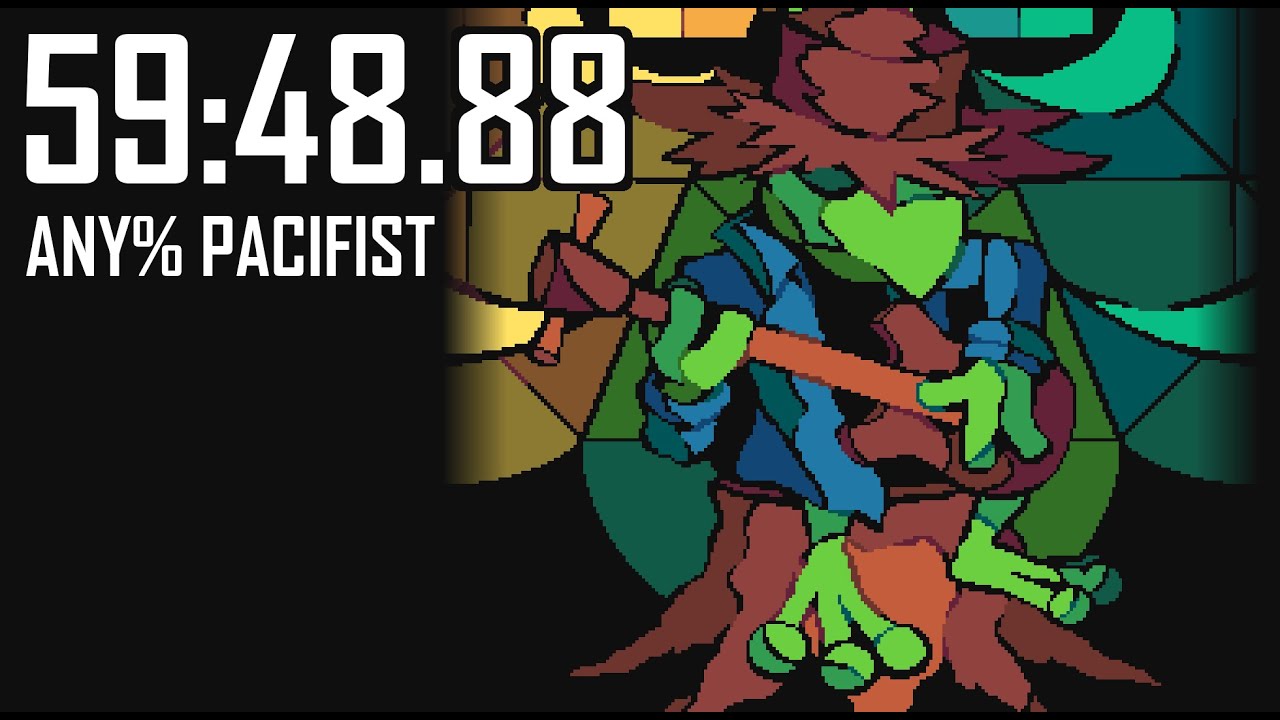 Everhood Speedrun - Any% Pacifist (Normal) - 59:48.88