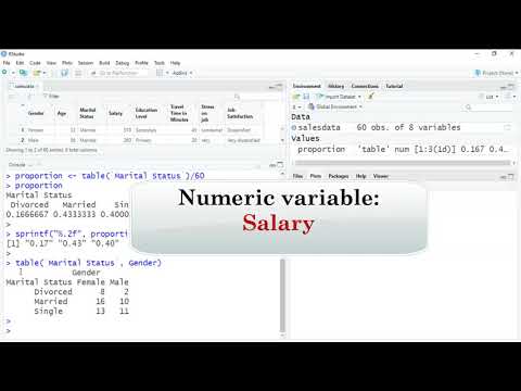 Calculate #Descriptive #Statistics using #R