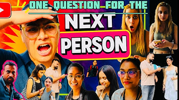 One message for the next person #streetinterview