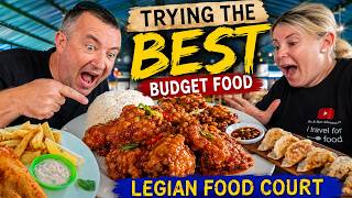 Trying the BEST food at Legian Food Court Bali