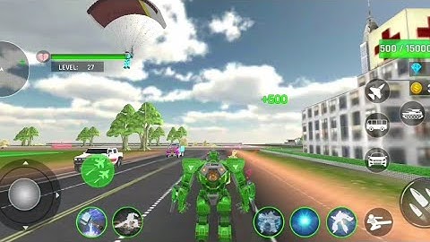 Army Bus Robot Car Transformer Games || Level 27 - Android Gameplay