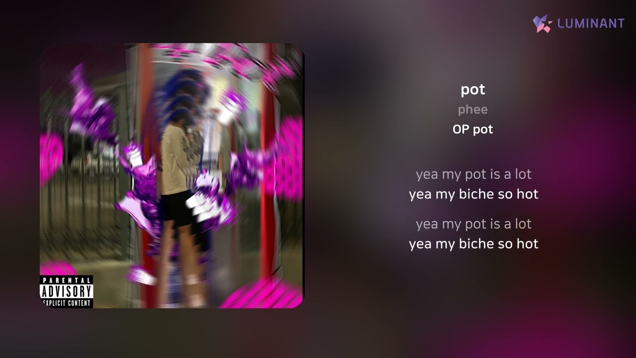 phee - pot | 가사 (Lyrics) adlı videoyu YouTube'da izle phee - pot | 가사 (Lyrics) adlı videoyu YouTube'da izle