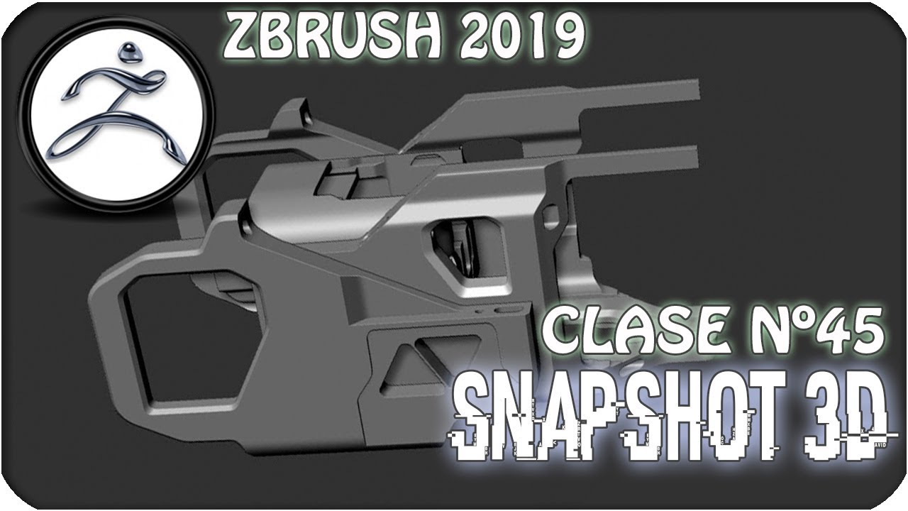 Como crear objetos 3D con Alphas 2D (Snapshot 3D - Novedad Z2019) | Tutorial Zbrush #45