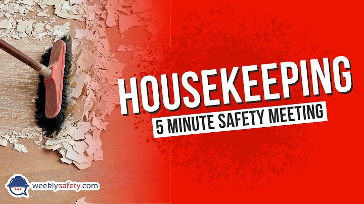 Safety Meeting on Housekeeping