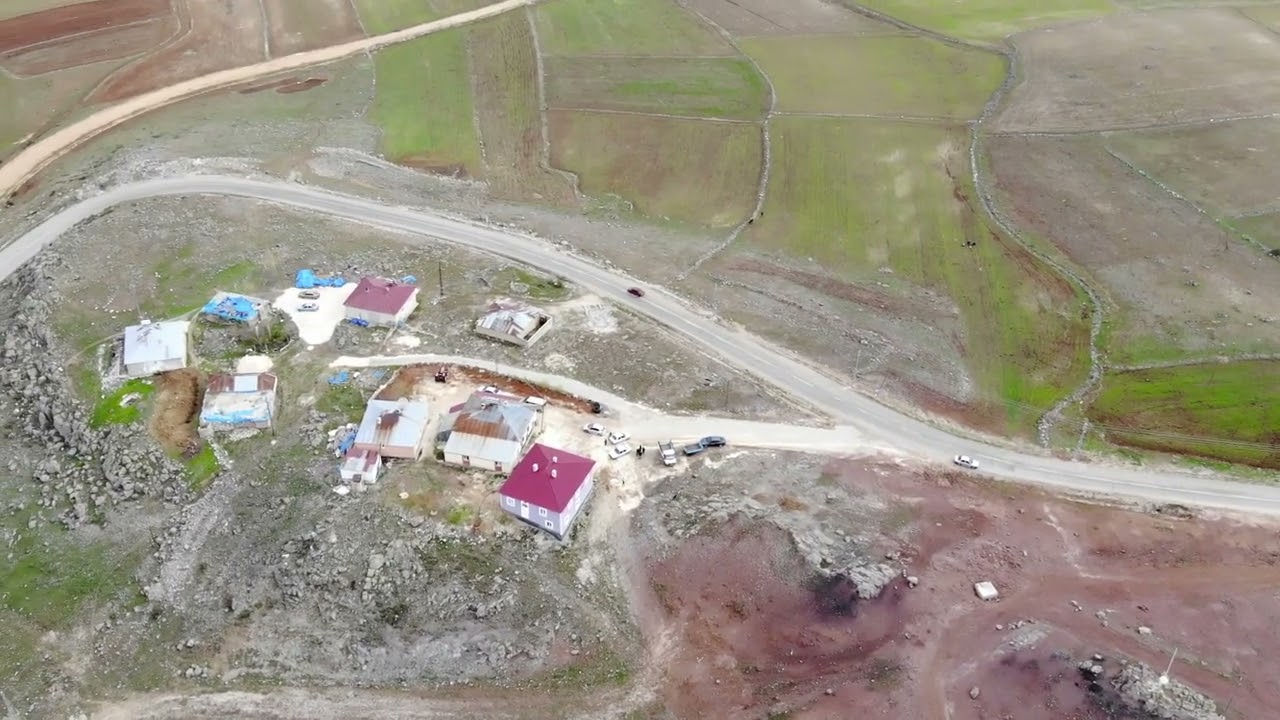 Sarız Büyüksöbeçimen Köyü Dron Çekimi Dji Mavic Air