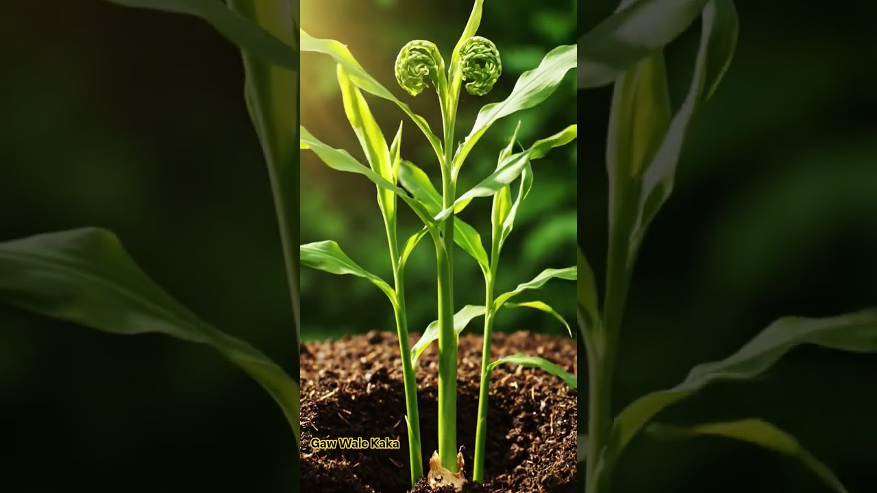 From Ginger Root to Fresh Harvest 🌱 | Realistic Plant Growth