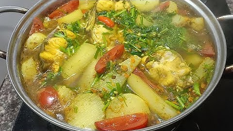 CÁ KHO CỦ CẢI TRẮNG KHÔNG BỊ TANH TỐT CHO SỨC KHỎE.