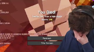 throwing pb pace run in minecraft 1.20