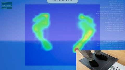 Foot Pressure Mapping Using MC1509 Force Controller and MS9711 FSR Matrix Sensor