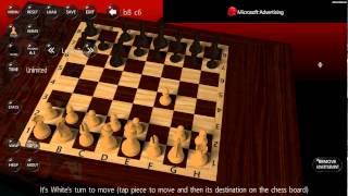 Windows 8.1 3D chess game free review screenshot 2